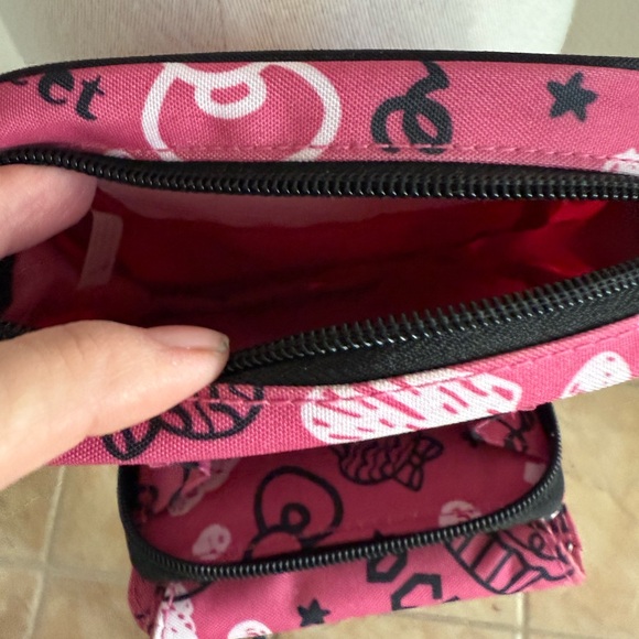 Sanrio Hello Kitty Crossbody Bag Pink Collectible Preppy 6x6x3 - Picture 6 of 8
